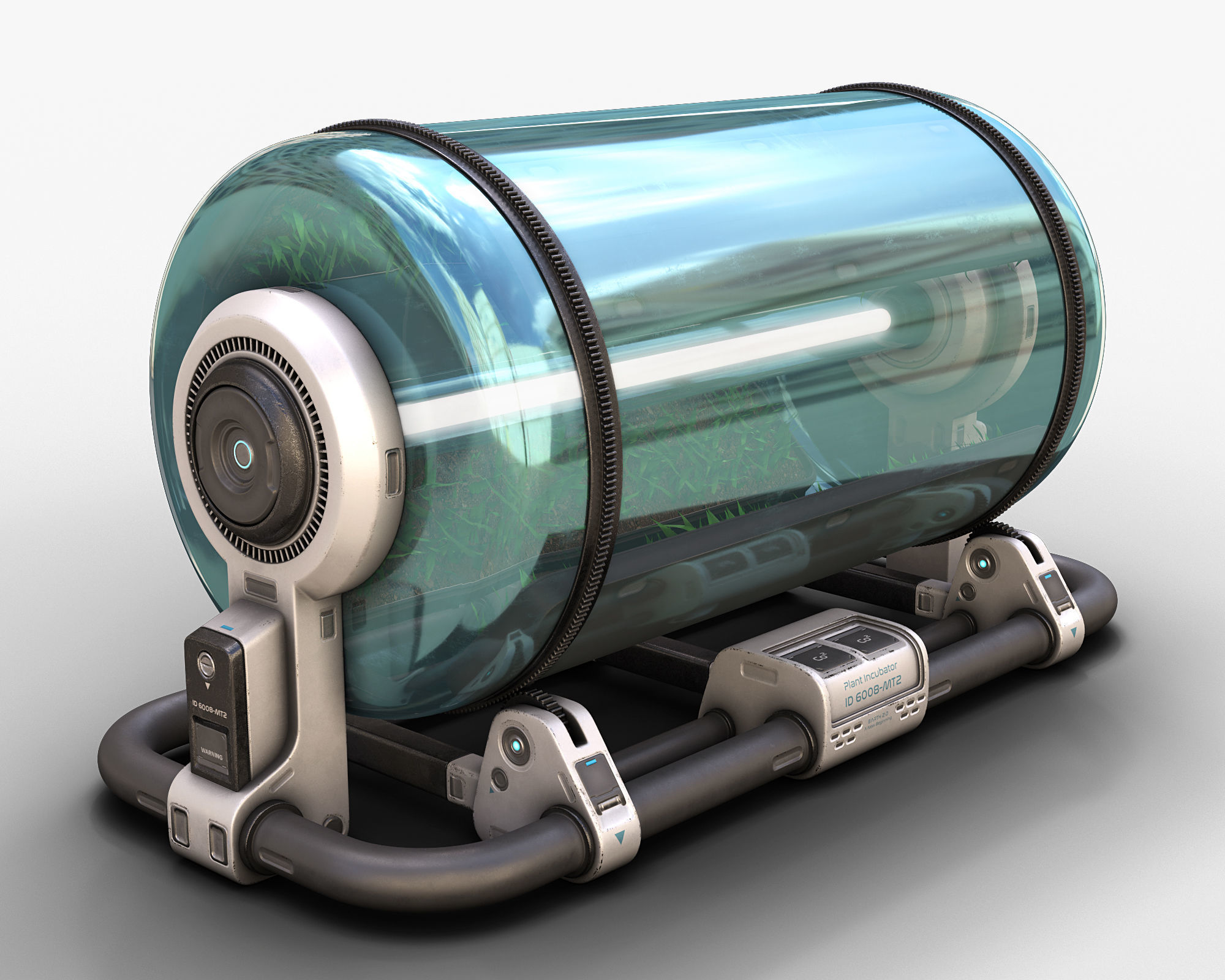 Plant Incubator 02 3D model_1