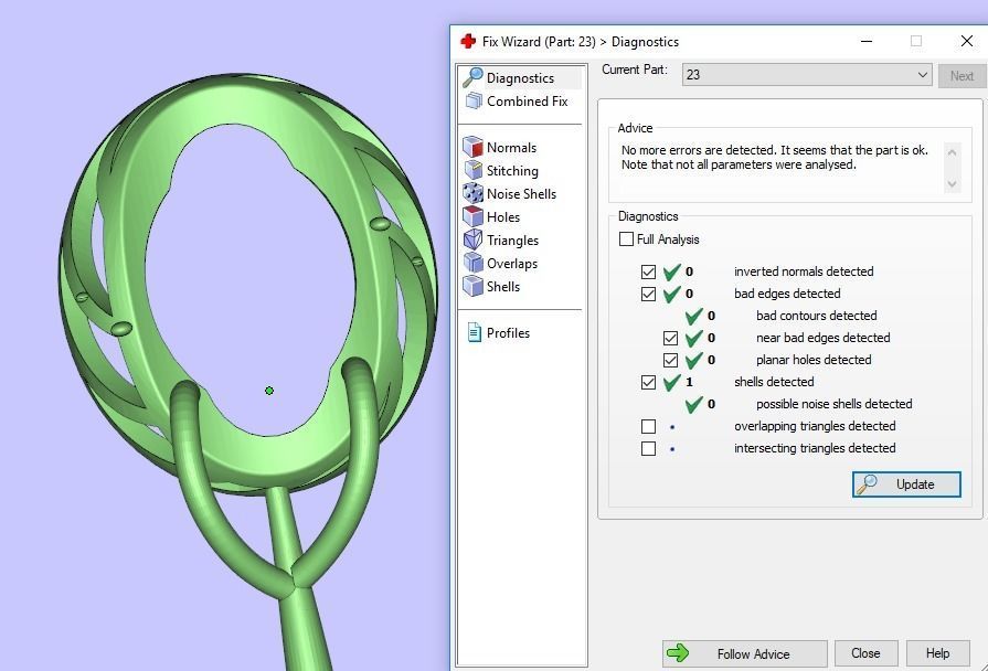 A RINGS N 2 ring with amethyst and diamonds 3D print model_10