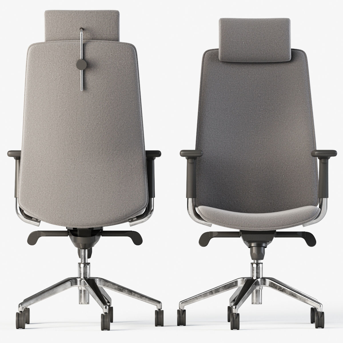 New Style Solo Office chair 3D model_2