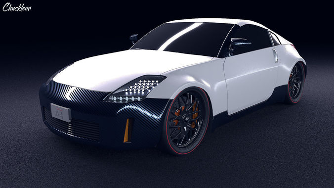 Sports car model 3D model