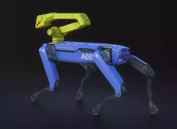 SpotMini robotic dog 3D model