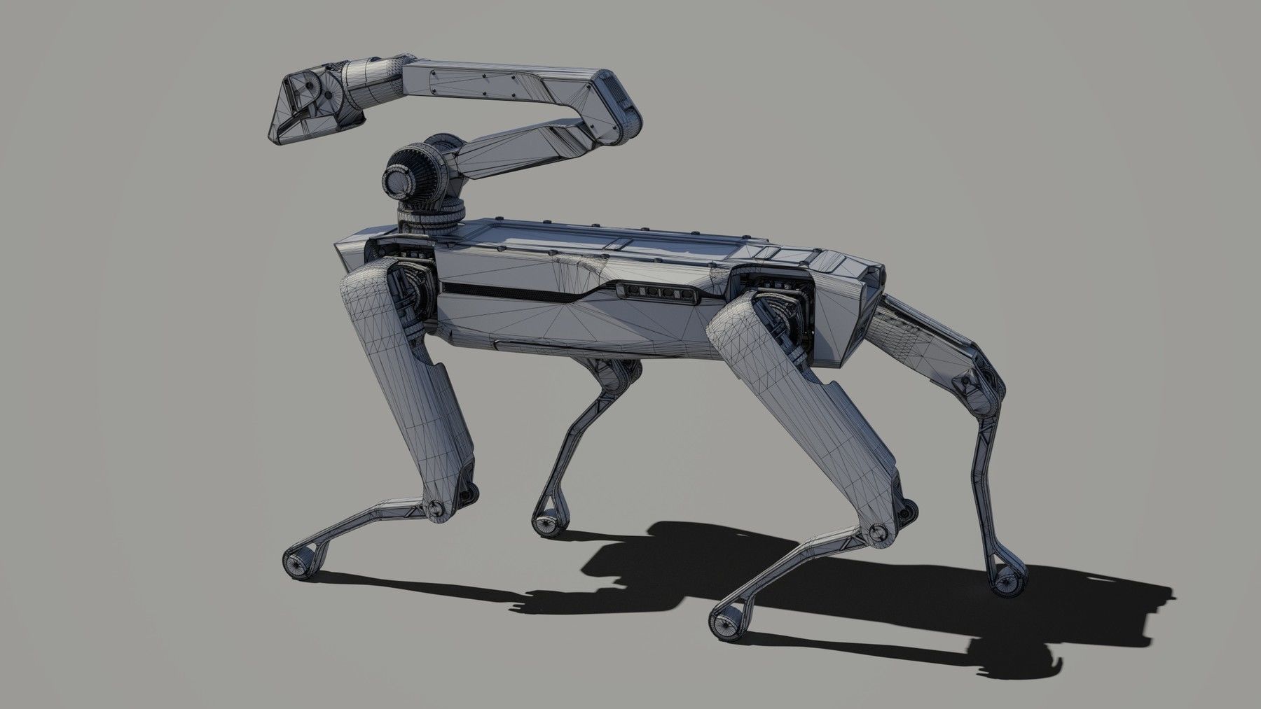 SpotMini robotic dog 3D model_3