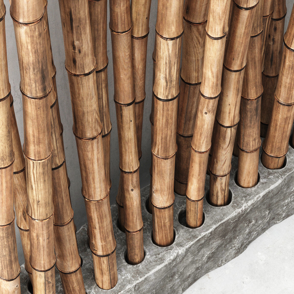 Bamboo decor n25 3D model_3