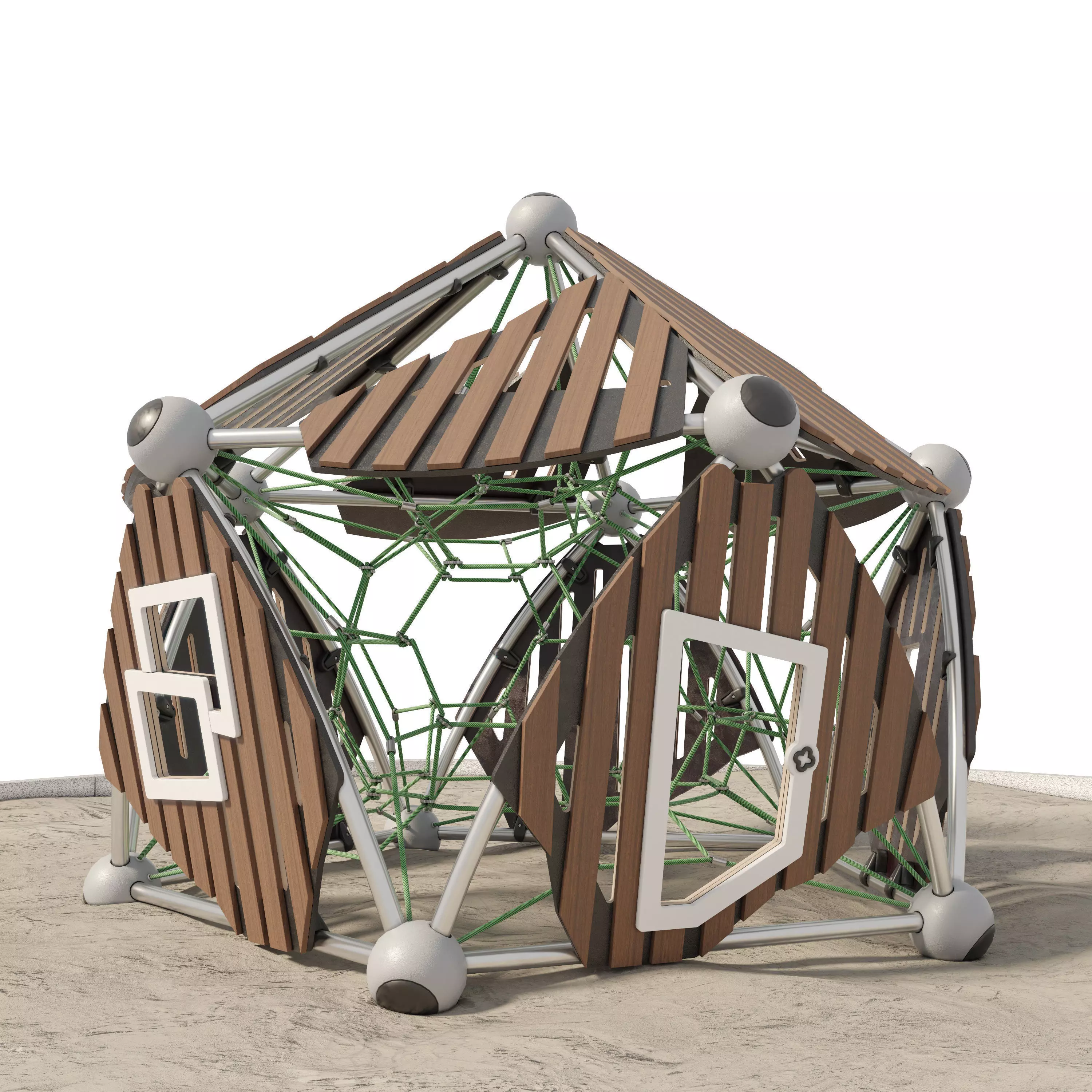 modern playground Berliner Boo 3D model_0