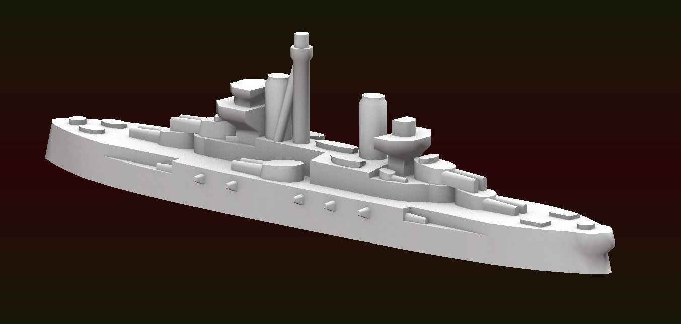 Dreadnought Minas Gerais 3D print model_14