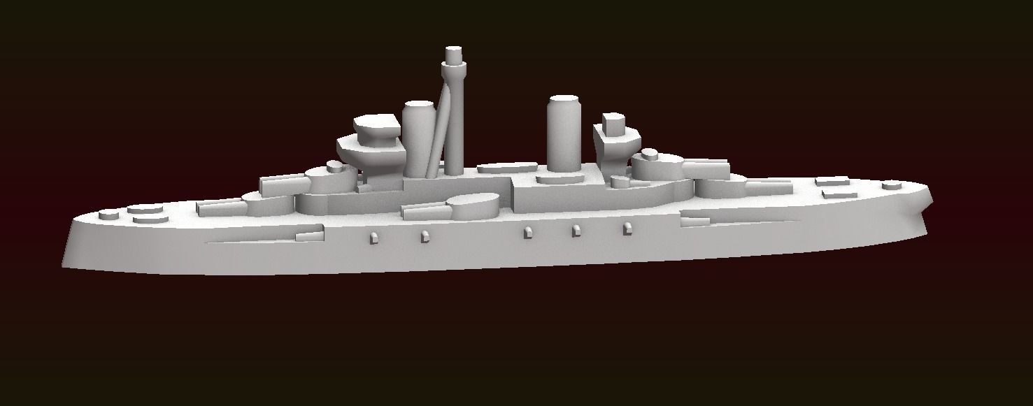 Dreadnought Minas Gerais 3D print model_12