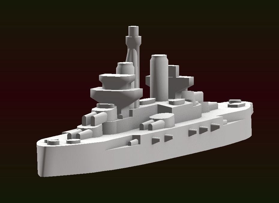 Dreadnought Minas Gerais 3D print model_18
