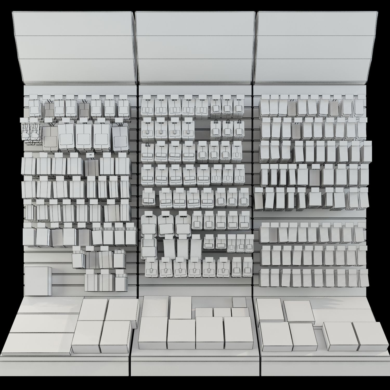 Computer acesories Store 3D model_2