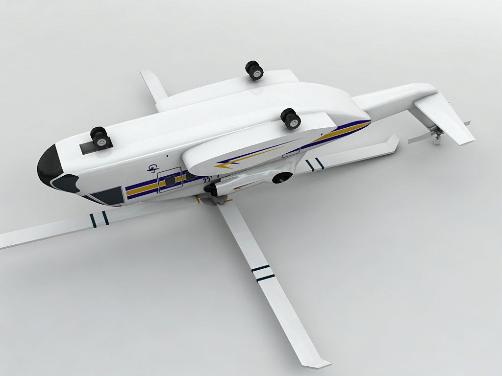  Sikorsky S92 Helicopter -1 Low-poly 3D model_1