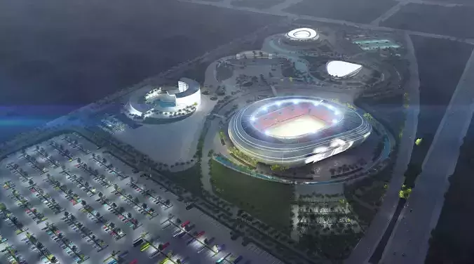 Stadium full scene 3d 3D model