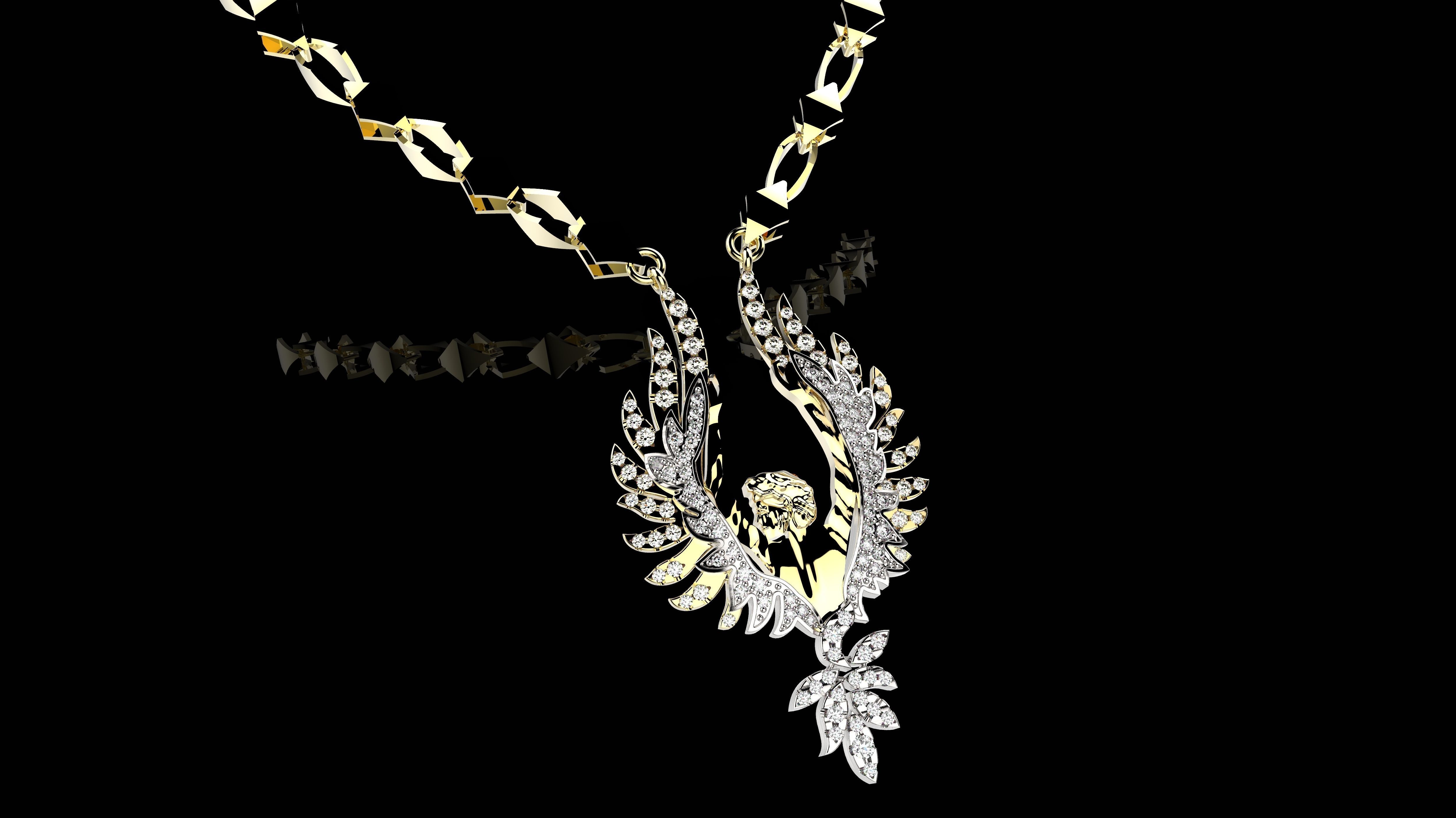 A PENDANTS N6 3D print model_1