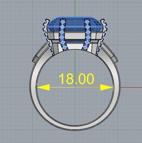 A RINGS N16 3D print model_9