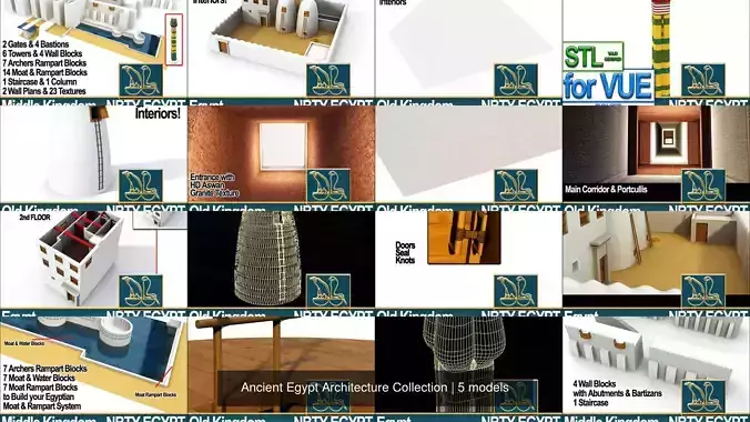 Ancient Egypt Architecture Collection 