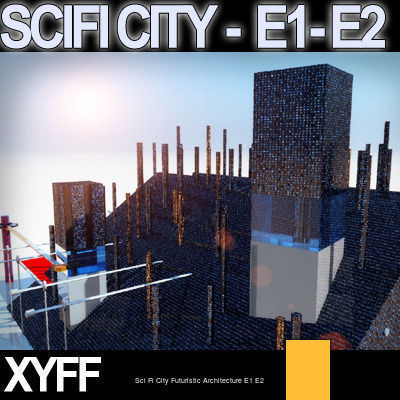 Sci Fi City Blocks Collection _4