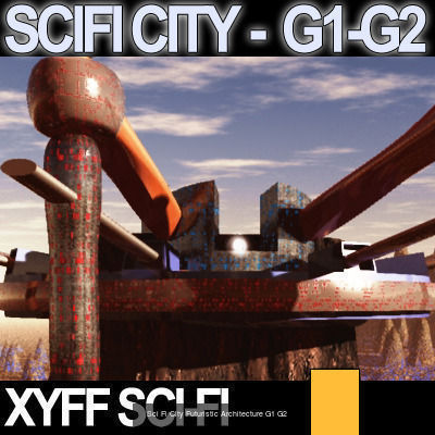 Sci Fi City Blocks Collection _6