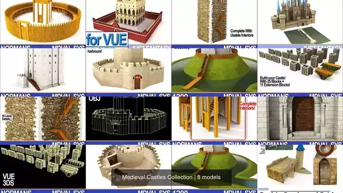 Medieval Castles Collection 