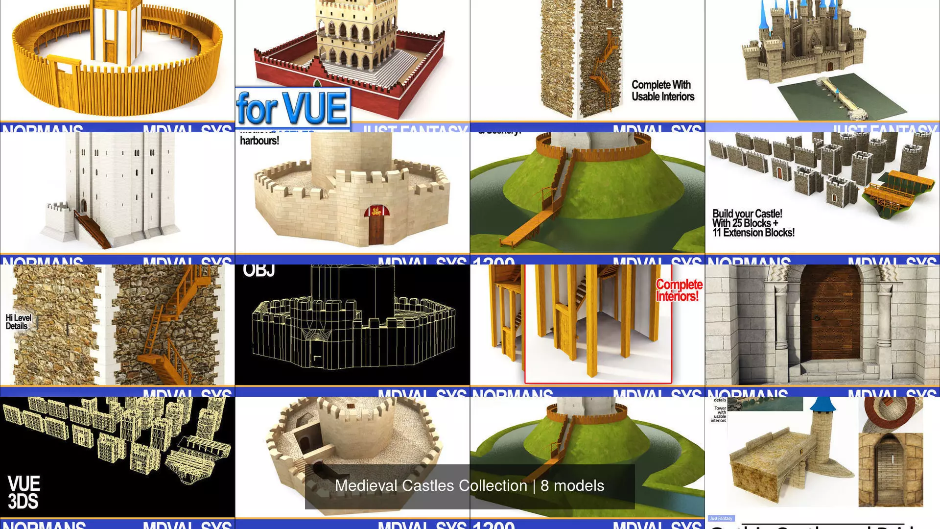 Medieval Castles Collection _0