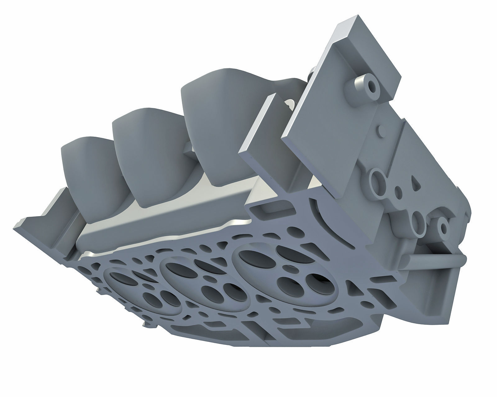 Engine Head 3D model_5