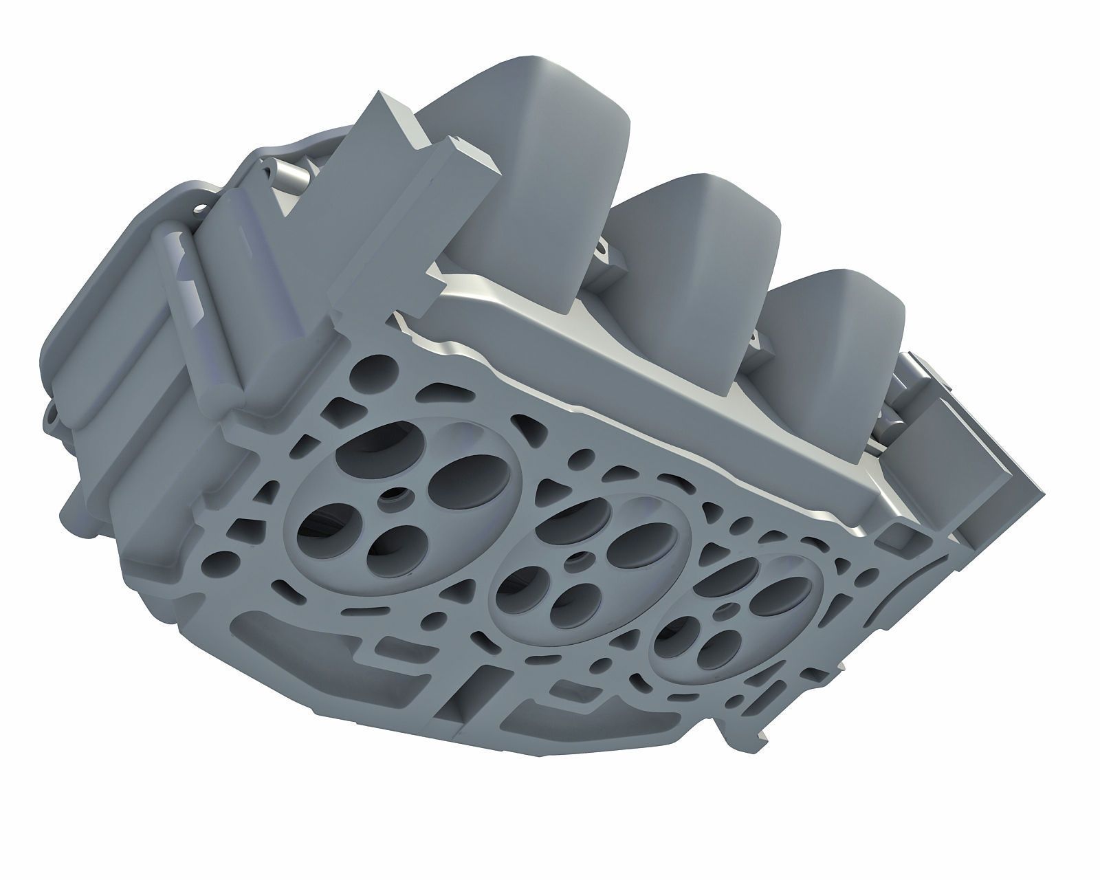 Engine Head 3D model_1