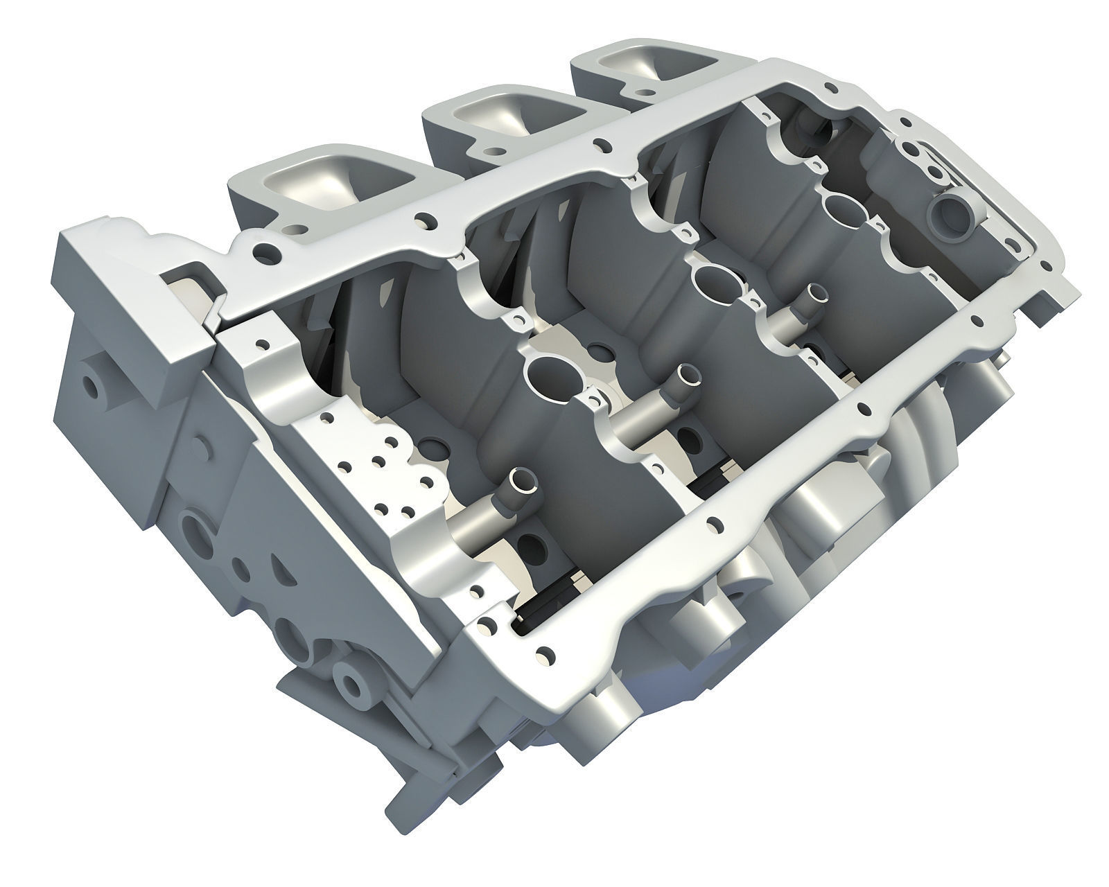 Engine Head 3D model_4