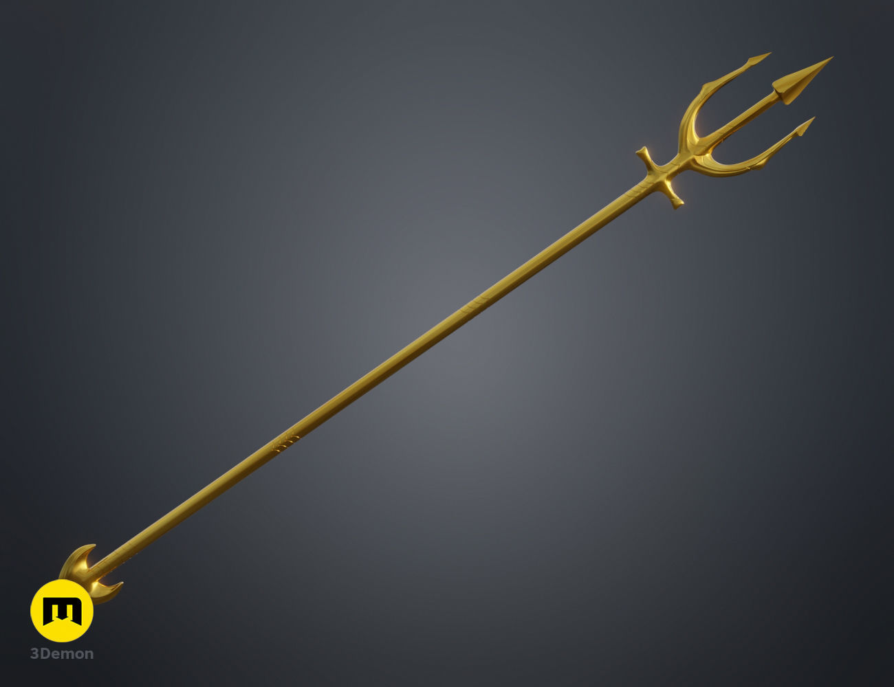 Aquaman - Trident of Poseidon 3D print model_5