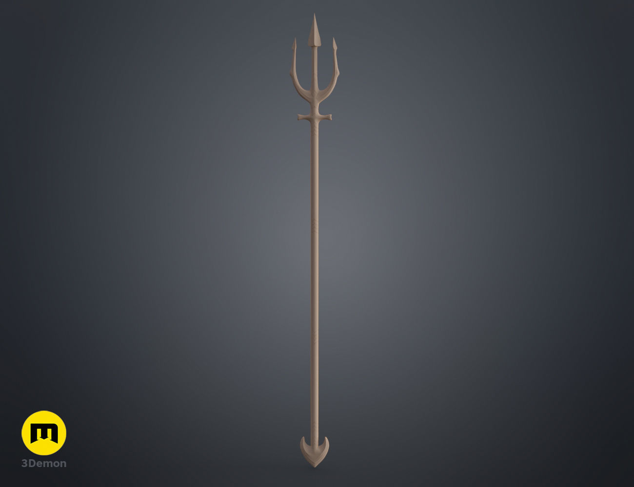 Aquaman - Trident of Poseidon 3D print model_6