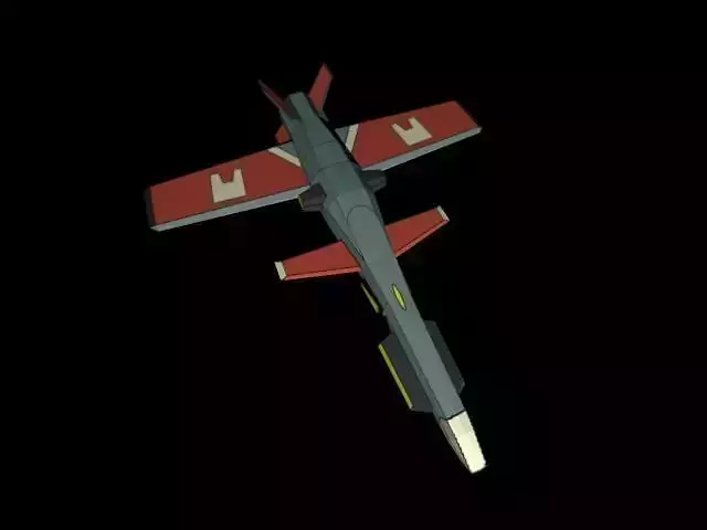 small space ship - fighter 001