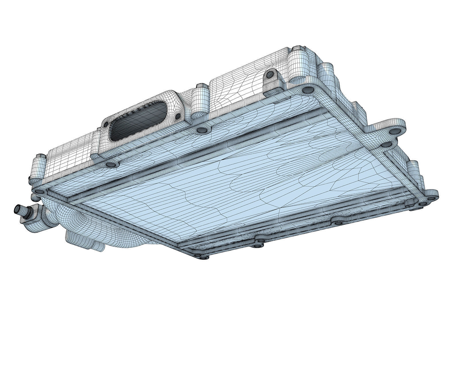 Engine Supercharger 3D model_6