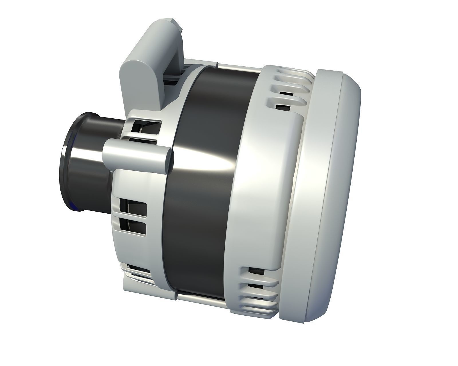 Alternator electric motor 3D model_3