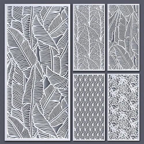 Decorative panel 2 3D model