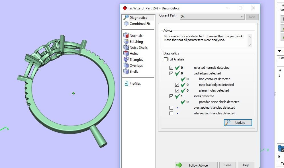 A RINGS N19 3D print model_4