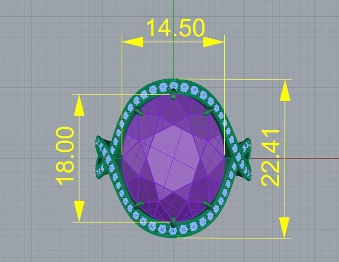 A RINGS N9 3D print model_5