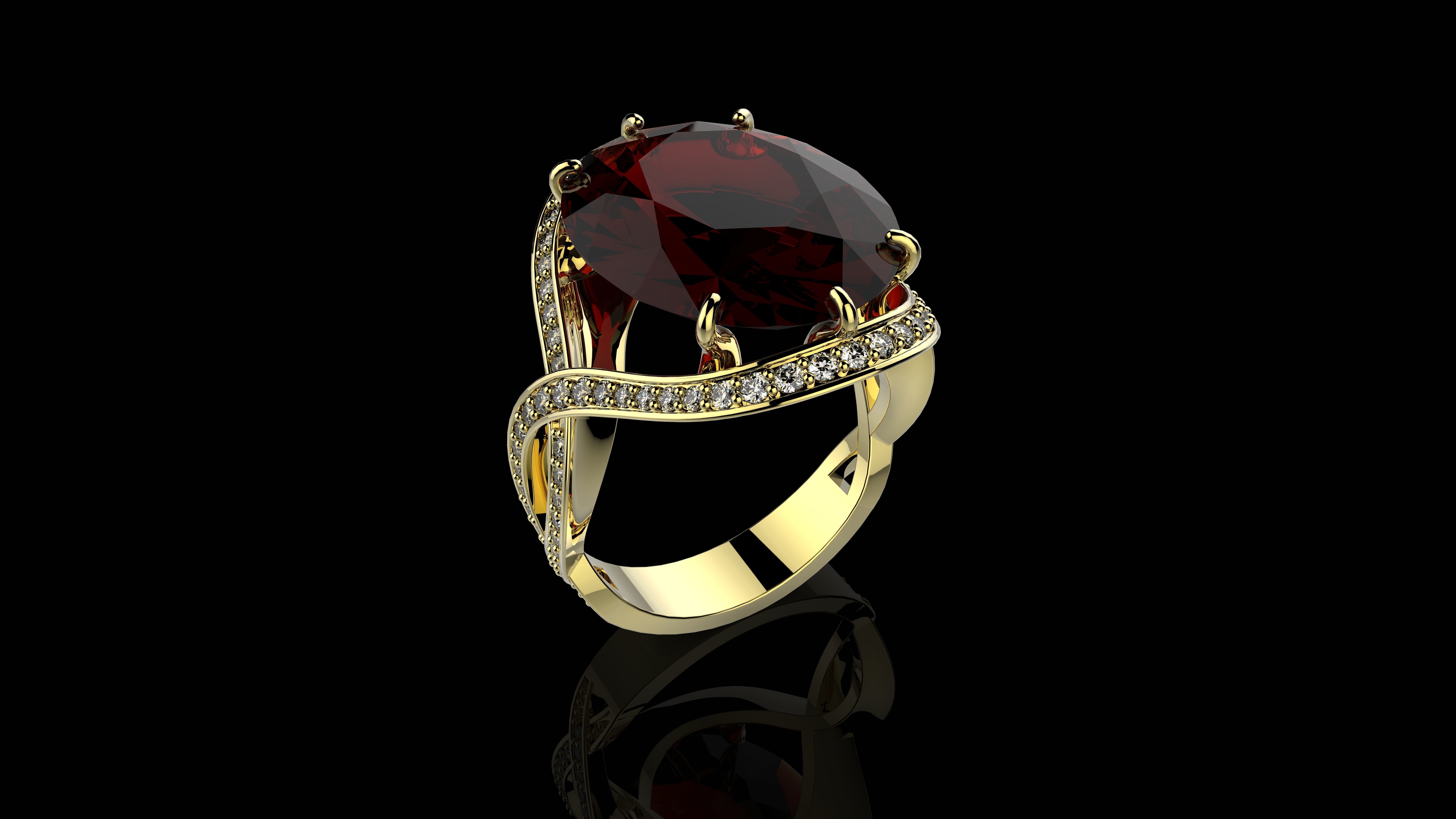 A RINGS N9 3D print model_2