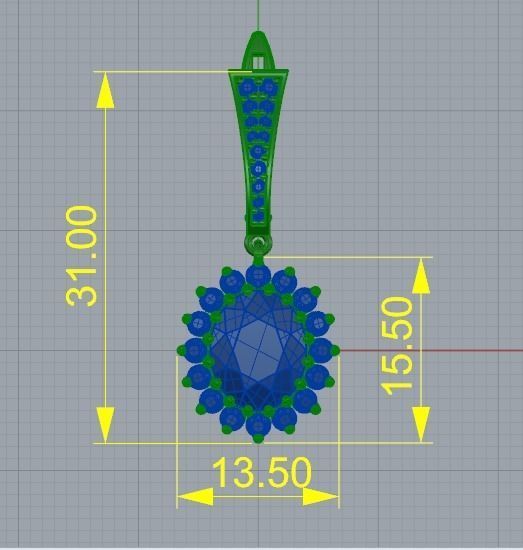 A EARRINGS N24 3D print model_5