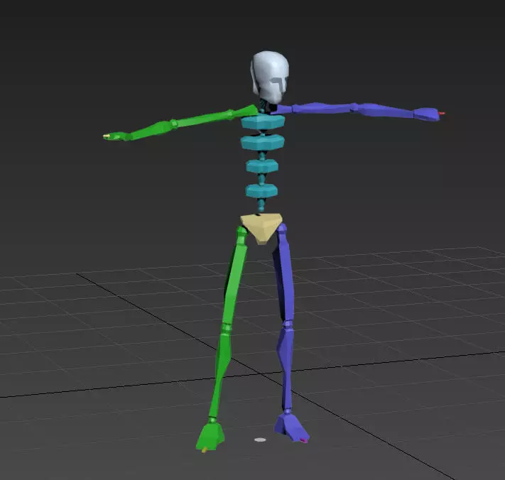 yellow red card 41-6in1 motioncapture 3D model