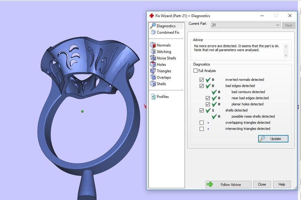 A RINGS N26 3D print model_8