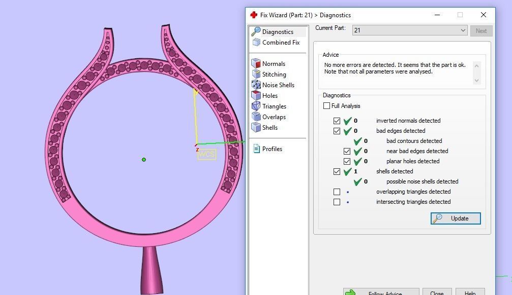  RINGS N27 3D print model_9