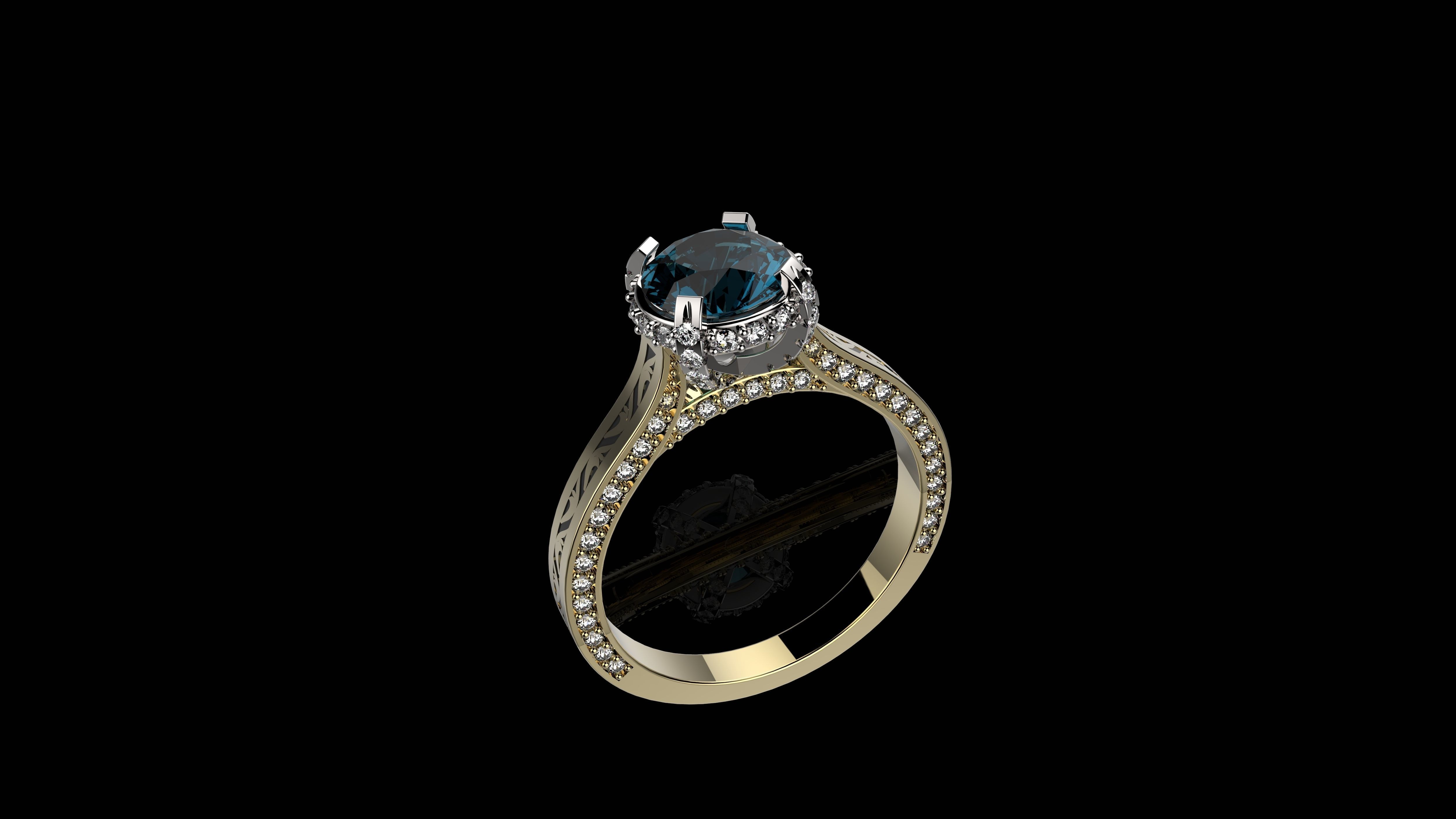  RINGS N27 3D print model_4