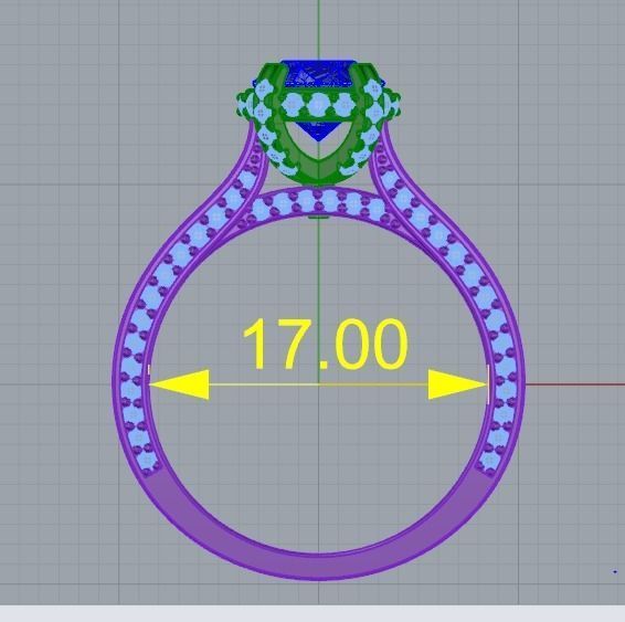  RINGS N27 3D print model_10