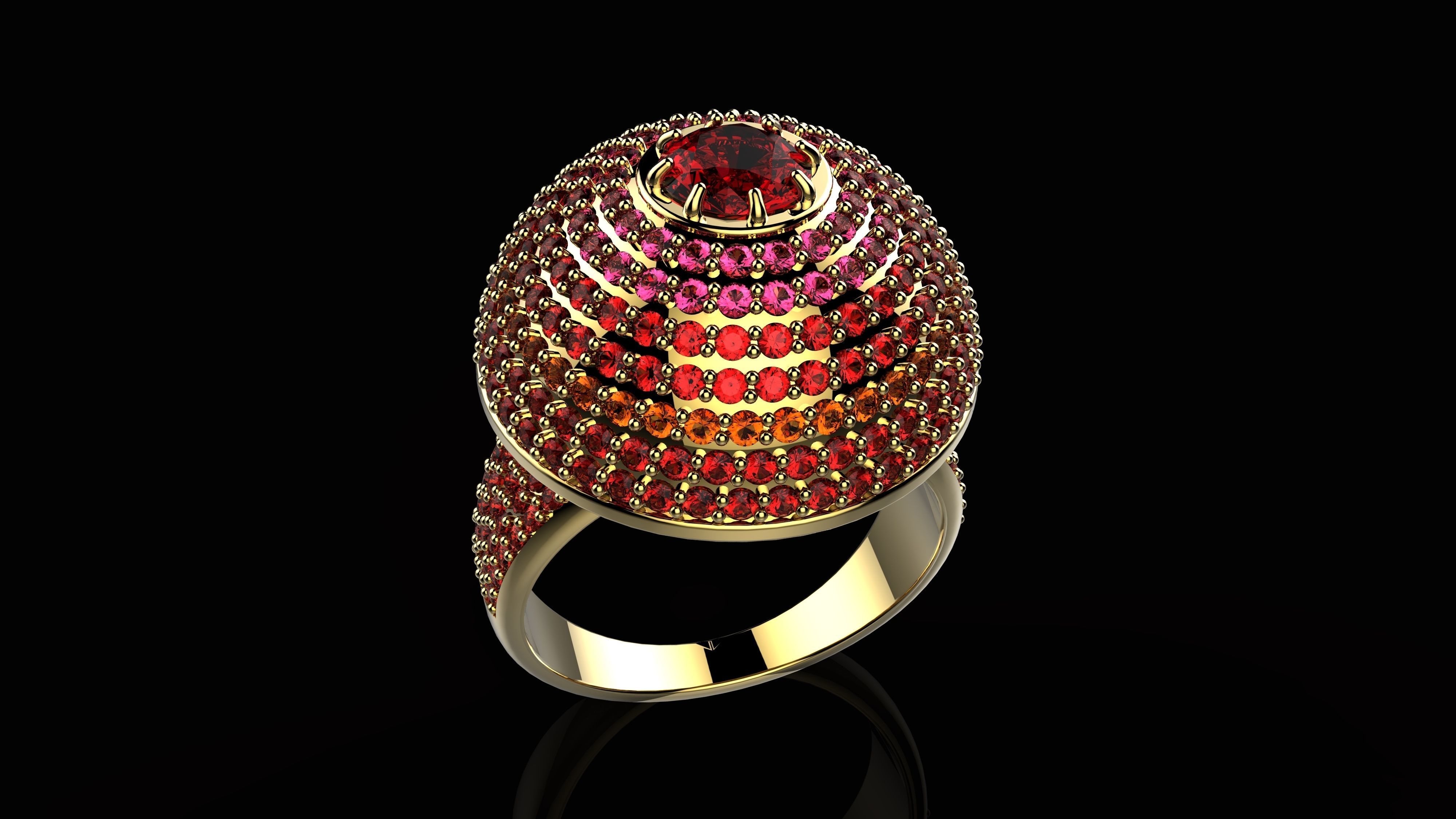 A RINGS N29 3D print model_1