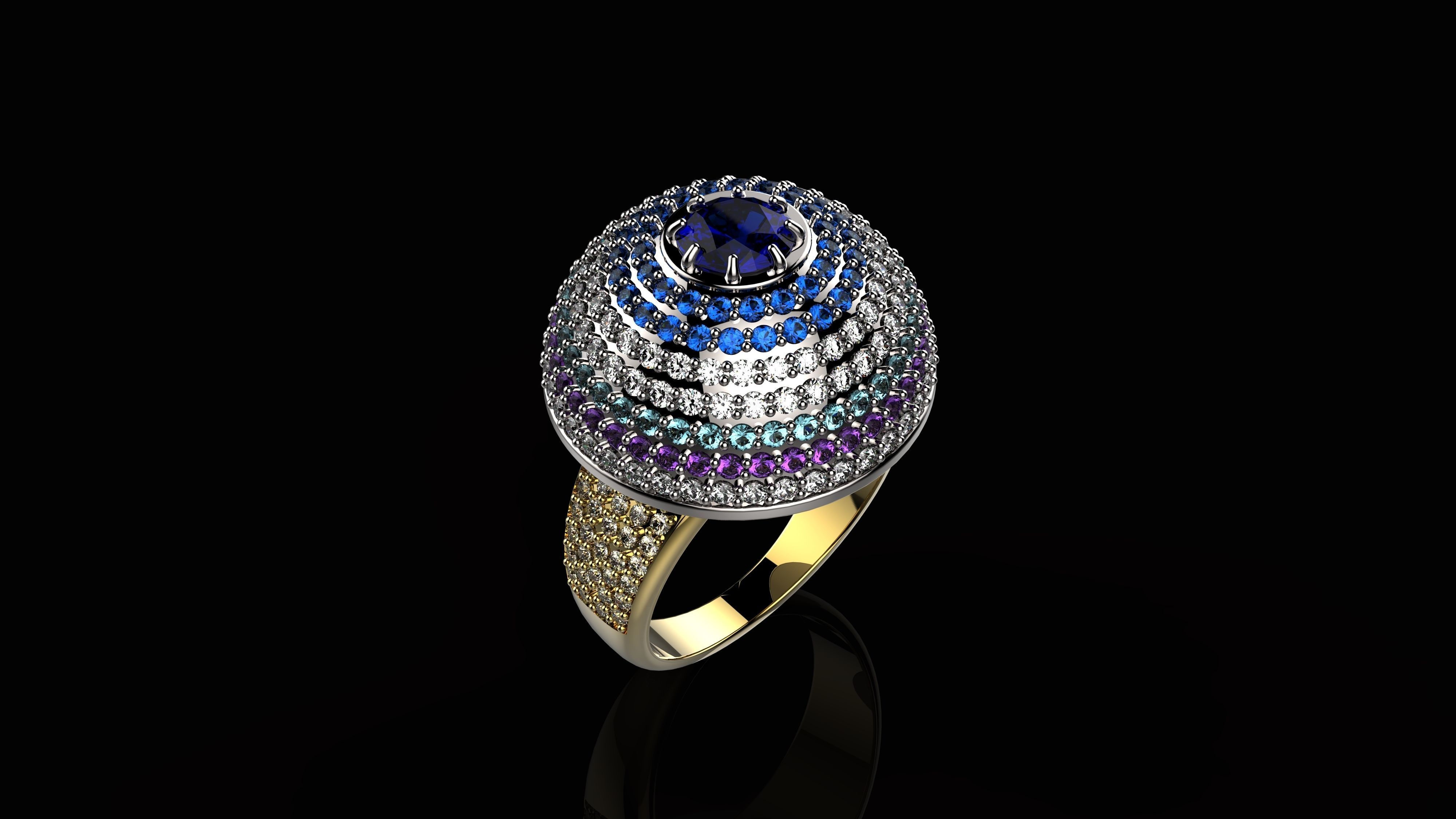 A RINGS N29 3D print model_6