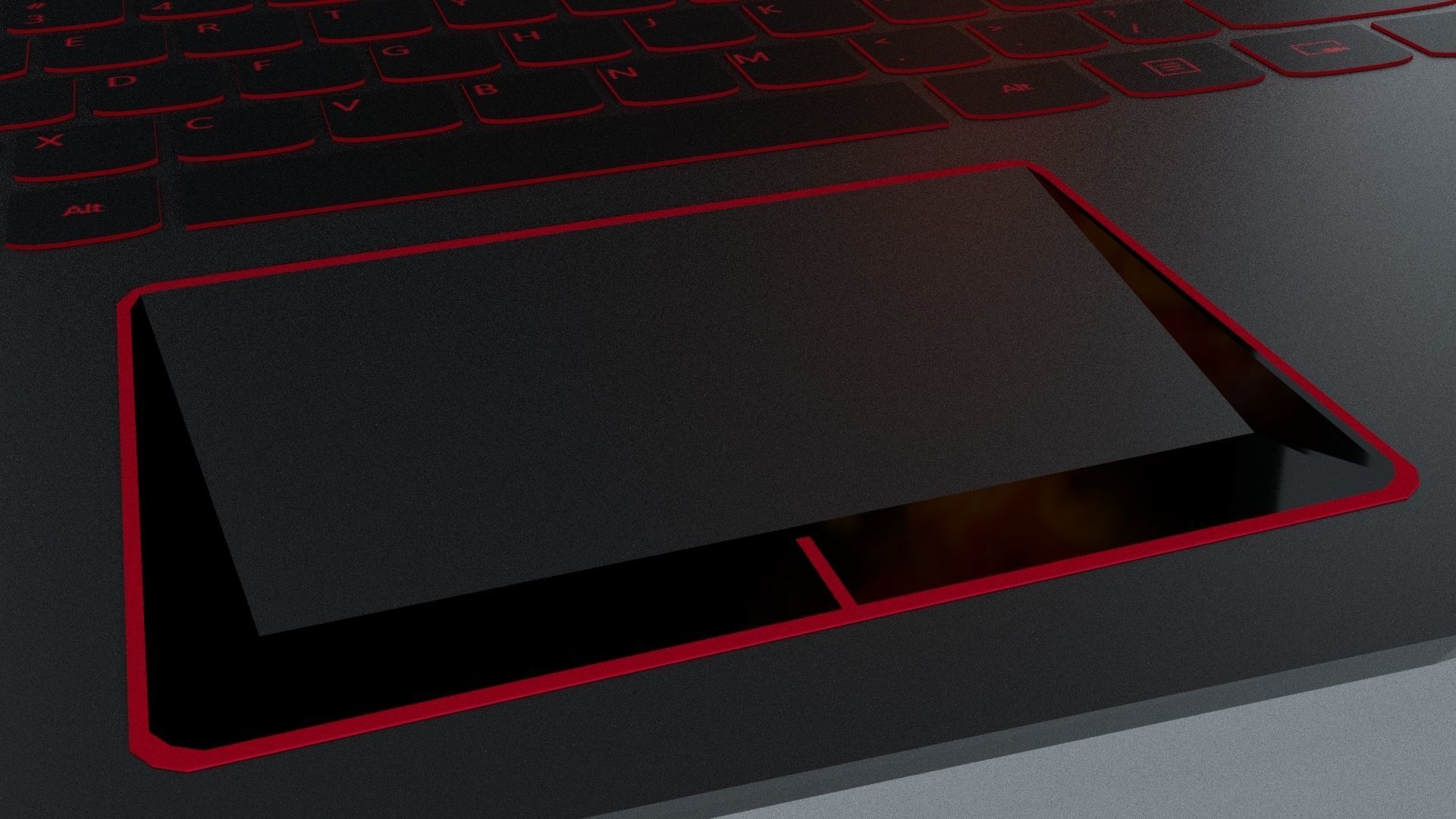 Lenovo Legion Y520 gaming laptop 3D model_6