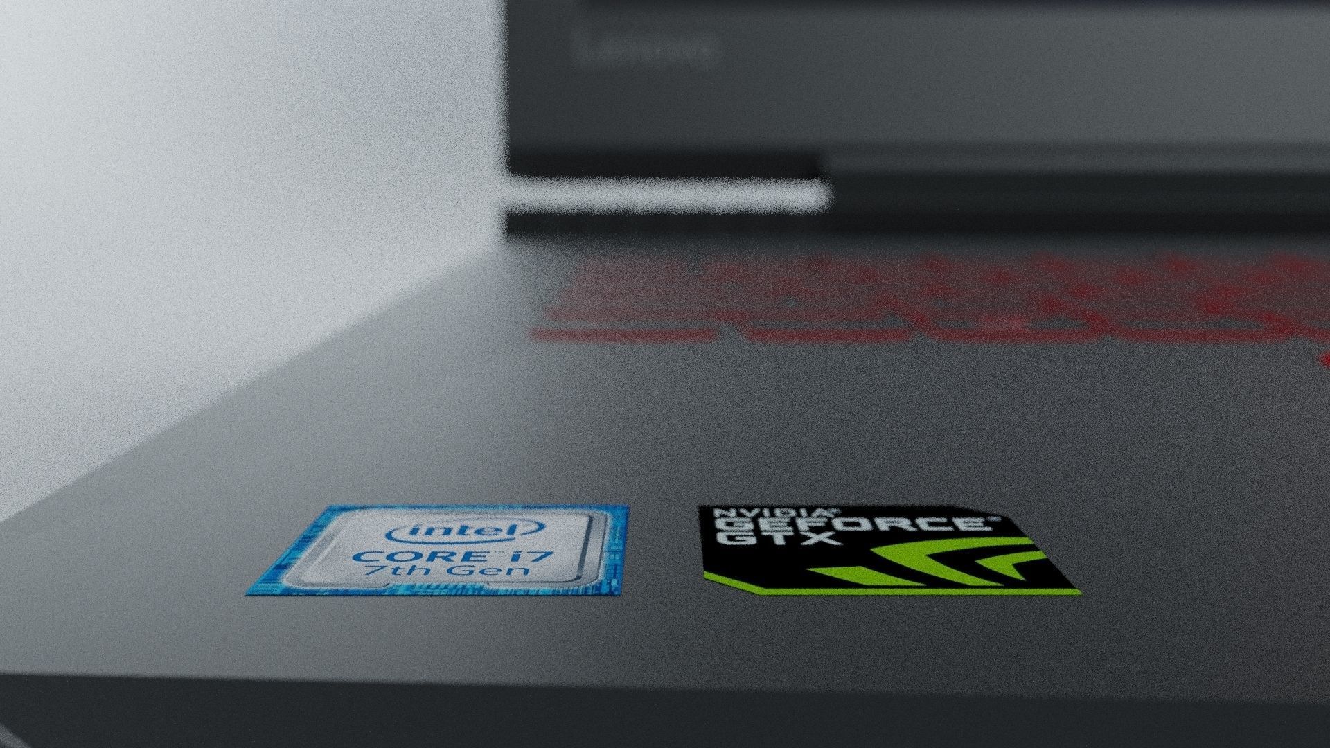 Lenovo Legion Y520 gaming laptop 3D model_4