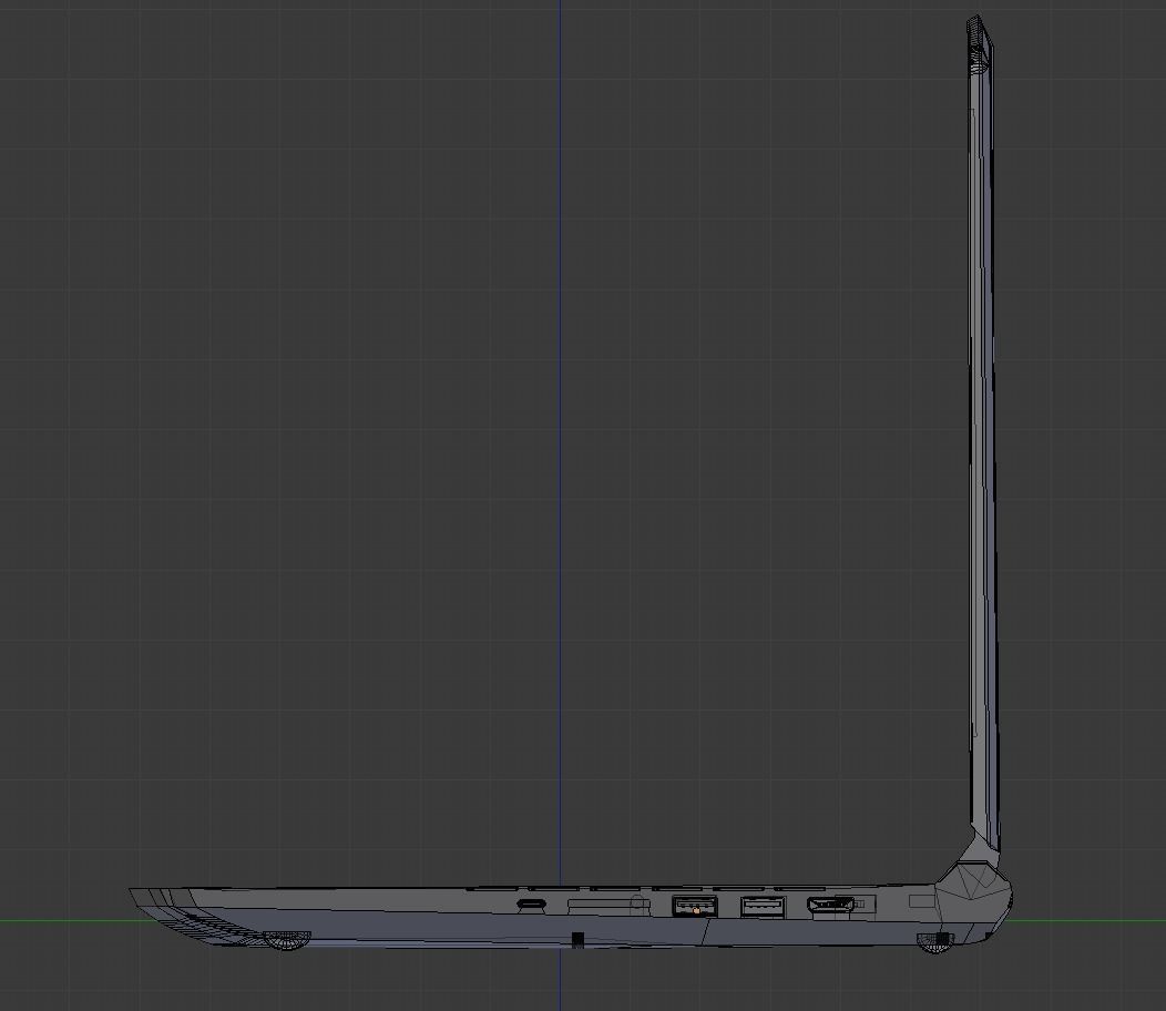 Lenovo Legion Y520 gaming laptop 3D model_11