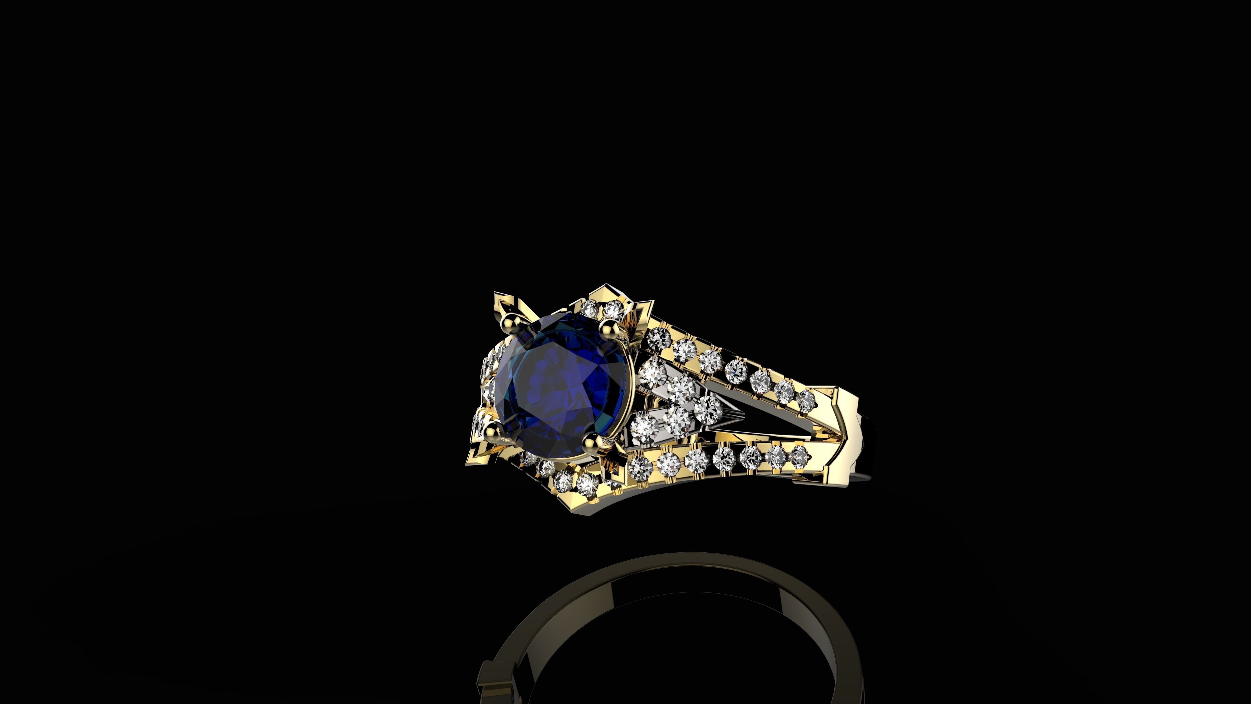 A RINGS N 36 3D print model_6