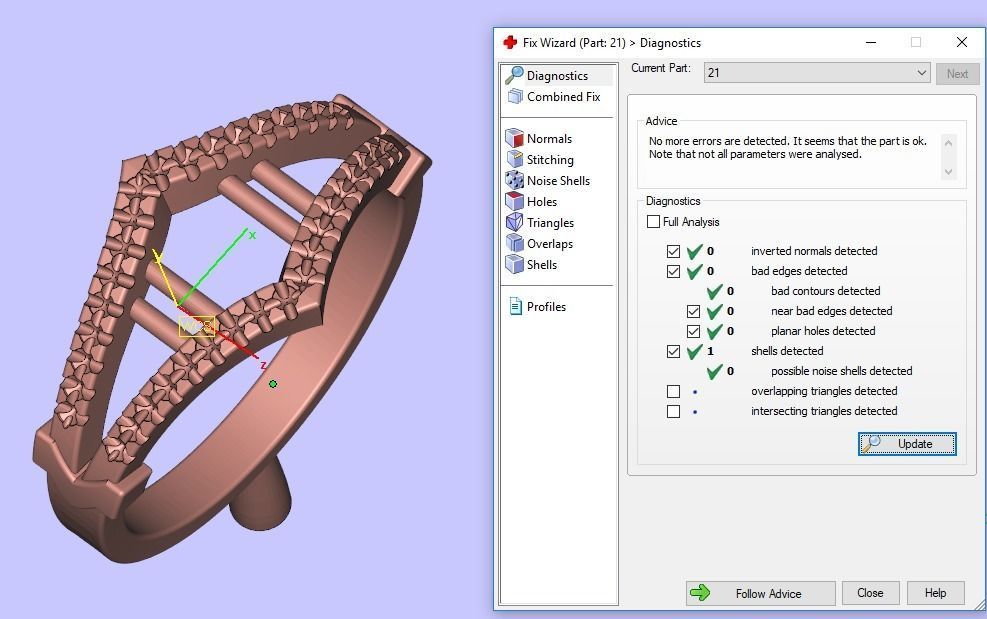 A RINGS N 36 3D print model_8