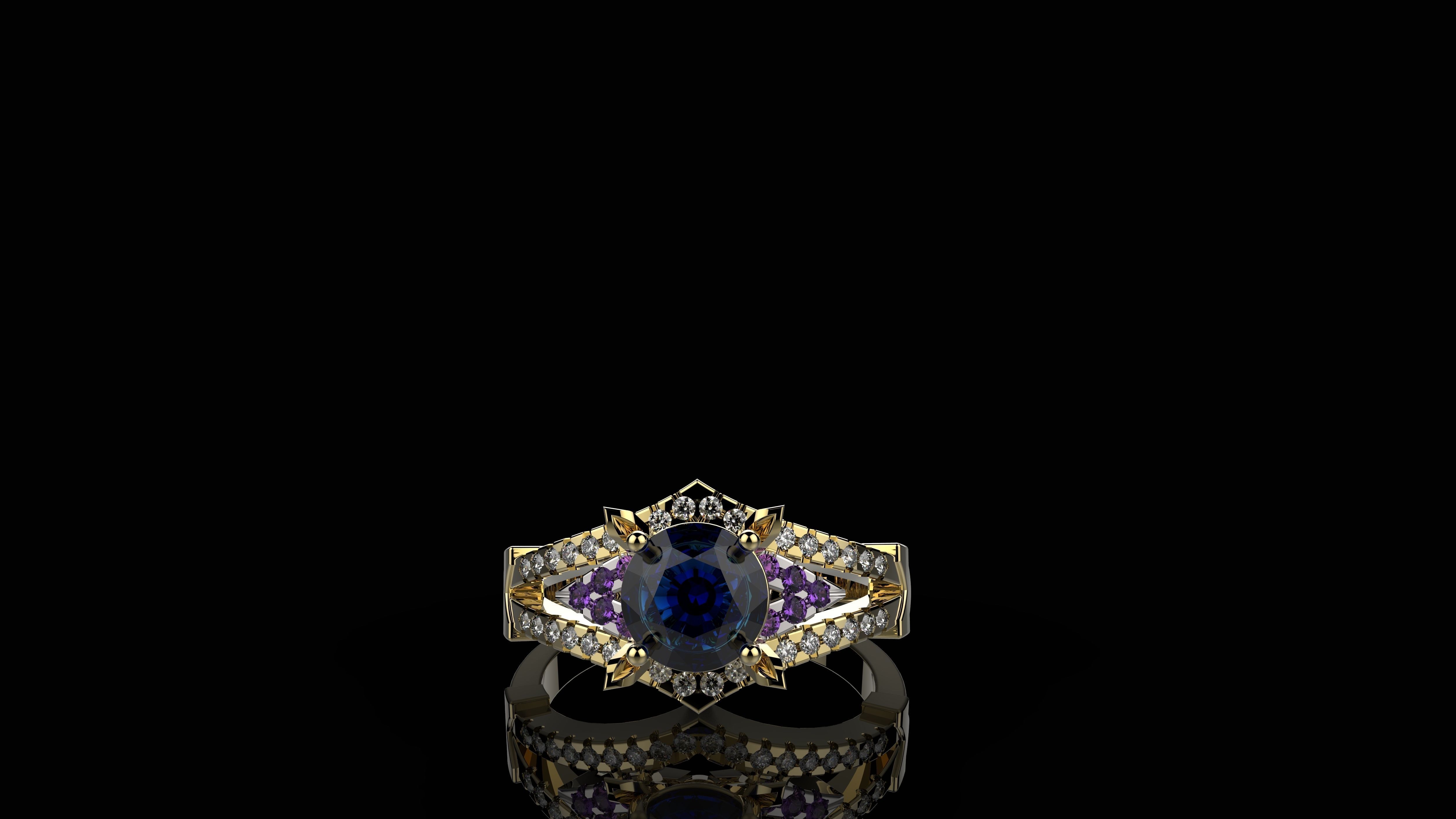 A RINGS N 36 3D print model_1