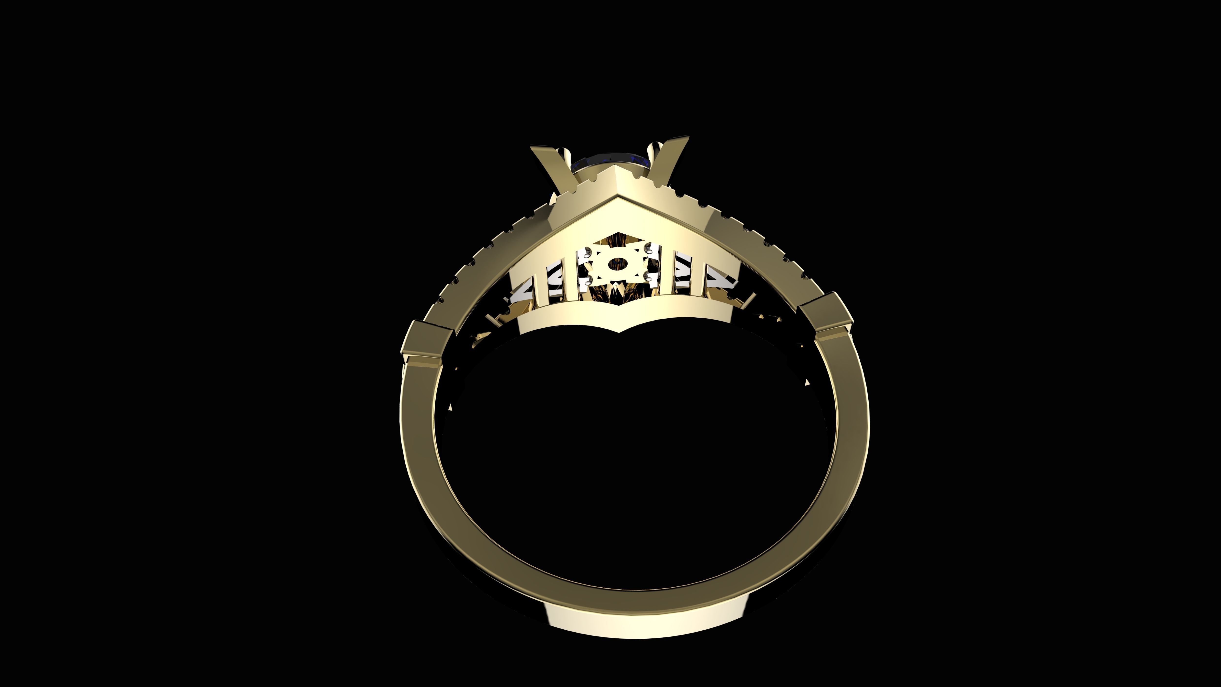 A RINGS N 36 3D print model_5