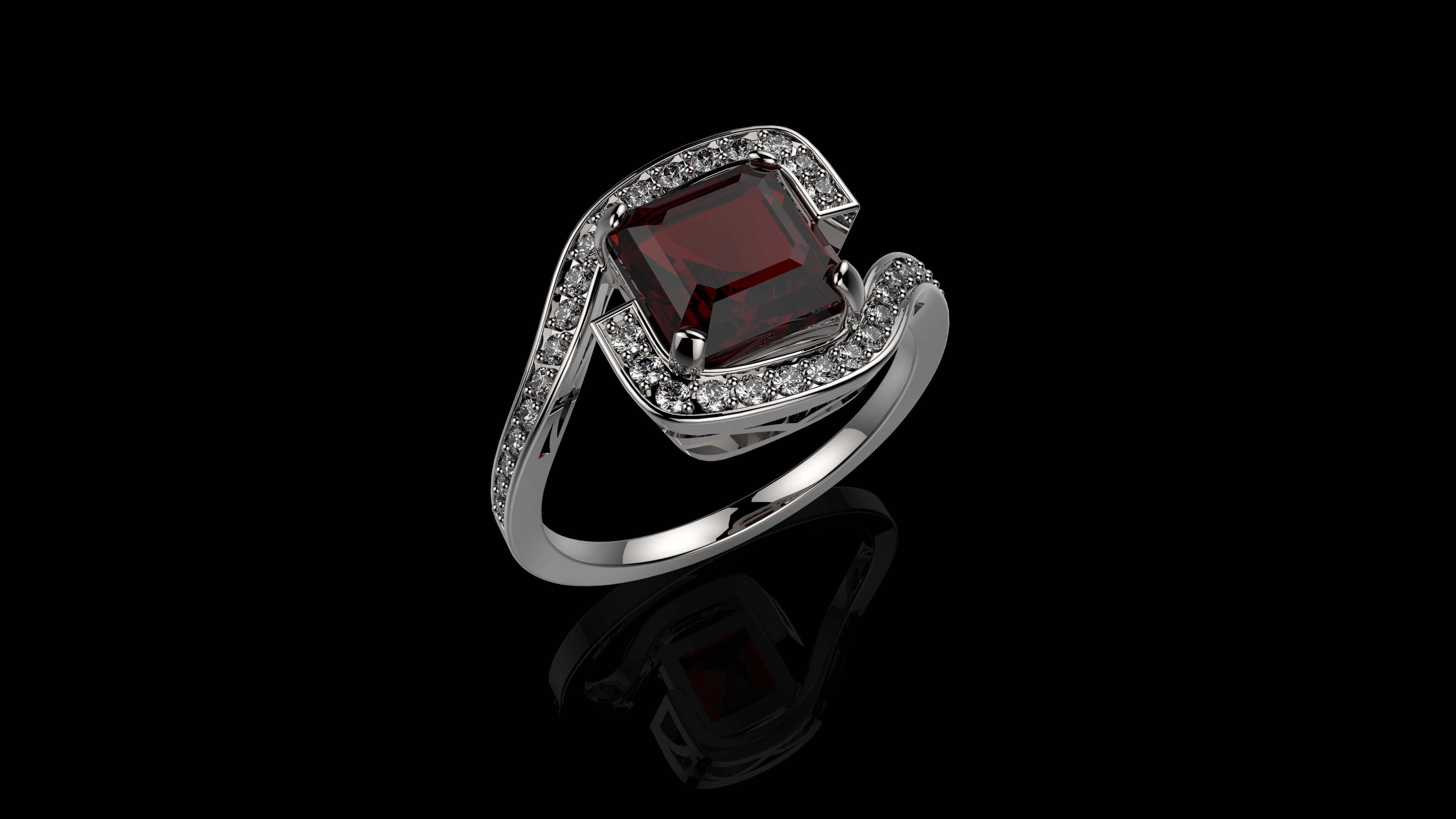  RINGS N 28 3D print model_1