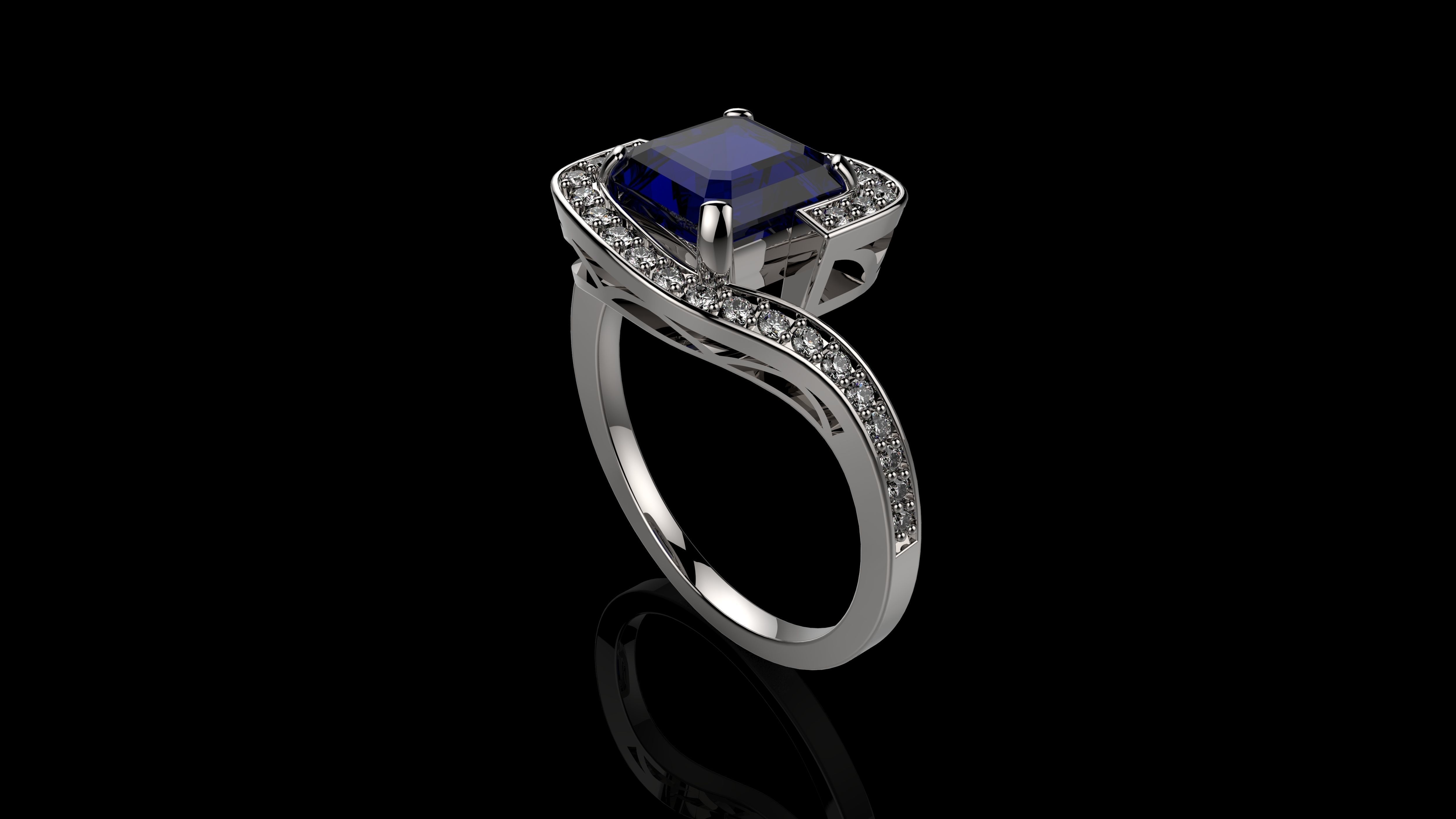  RINGS N 28 3D print model_3